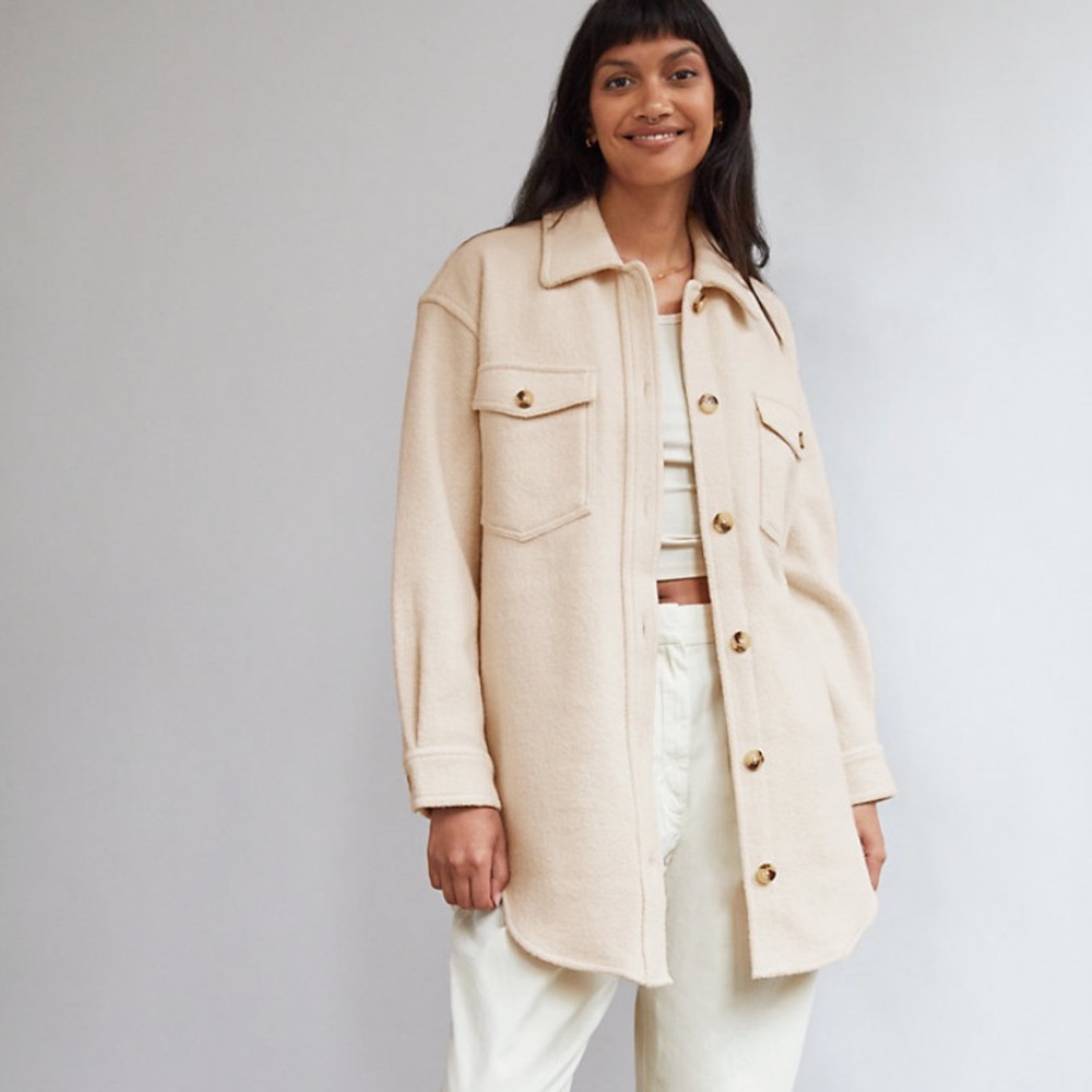 Aritzia Ganna Jacket in Bone